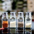 50ml Clear sealed spices glass bottle for pepper salt with screw cap airtight glass bottle pepper shaker wholesale cheap